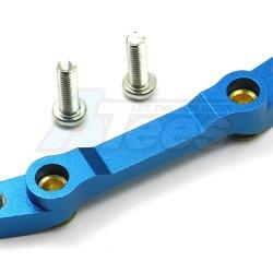 Tamiya DF-03 Aluminum Steering Plate With Screws - 1pc Set (DF-03 Ra Subaru Impreza) Blue by GPM Racing