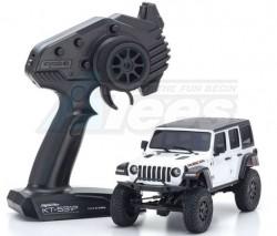 Kyosho Mini Z 4X4 Jeep Wrangler Unlimited Rubicon MINI-Z 4×4 Series RC Crawling Readyset Bright White by Kyosho