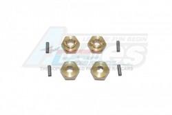 Axial SCX24 Brass Hex Adapters 3MM Thick (AXI90081, AXI00002) - 8Pcs Set by GPM Racing