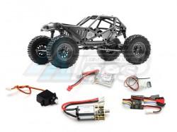 Orlandoo Hunter Model OH32X01 1/32 Rock Bouncer OH32X01 4x4 Combo (Kit, Servo, Motor, ESC) w/ LiPo by Orlandoo Hunter Model