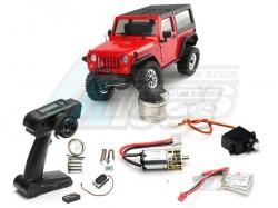 Orlandoo Hunter Model Orlandoo Hunter Jeep Rubicon OH35A01 Kit Micro Crawler Combo (Kit, Servo,motor,D4L) w/ LiPo by Orlandoo Hunter Model