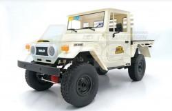 WPL C44KM 1/16 Metal Edition 4WD 2-Speed RC Crawler Kit White by WPL