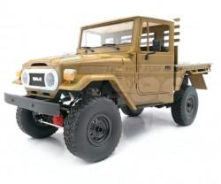 WPL C44KM 1/16 Metal Edition 4WD 2-Speed RC Crawler Kit Brown by WPL