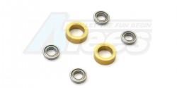 Kyosho Fantom Front Double Bearing (Gold/2pcs/Fantom) EFW004 by Kyosho