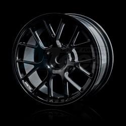 Miscellaneous All M RE Wheel 24.5mm (+1) (4) Black by MST