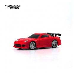 Miscellaneous All 1:76 Mini RC Sports Car RTR Red by Turbo Racing