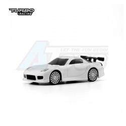 Miscellaneous All 1:76 Mini RC Sports Car RTR White by Turbo Racing