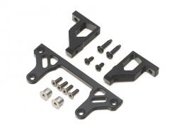 Boom Racing BRX01 Pass-Thru Aluminum Front Body Mount for LC70 by Boom Racing