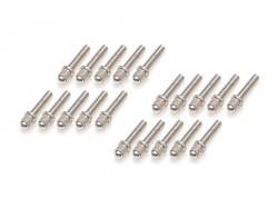 Miscellaneous All ProBuild™ Mag Seat Lug Nut M2.5x12mm Scale Hardware Set (20) Silver by Boom Racing