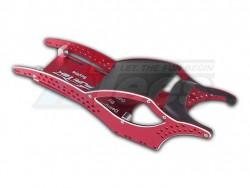 Axial SCX24 Furitek Scythe Aluminium Frame Kit for SCX24 Crawlers - Red by Furitek