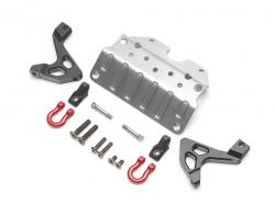 Boom Racing BRX02 KUDU™ Front Skidplate with D-Ring Shackles for BRX02 Leaf Spring Version by Boom Racing