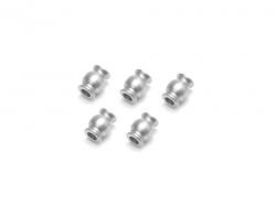 Boom Racing BRX02 Stainless Steel End Pivot Balls for KUDU™ Shocks (5) by Boom Racing