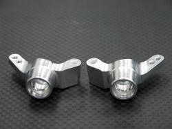 Tamiya TG10 Aluminum Rear Knuckle Arms Set Silver by GPM Racing