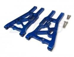 Kyosho Inferno MP7.5 Aluminum Front Lower Arm With Screws - 1pair Set Blue by GPM Racing