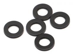 Miscellaneous All D5x8x1 Nylon Spacer Black (5) by Boom Racing