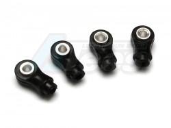 Miscellaneous All Rebuild Kit Ball Ends For Shocks 4 Pieces Black by GPM Racing
