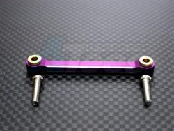 HPI RS4 3 Aluminum Steering Plate - 1 pc Purple by GPM Racing