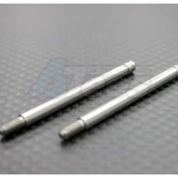 Miscellaneous All Steel Shaft 3.17mm X 47mm - 1pr by GPM Racing