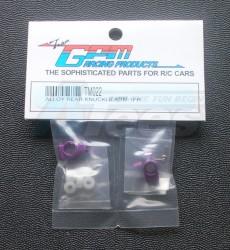 Team Losi Micro T Aluminum Front Shock Tower With Screws - 1 Piece Set Purple by GPM Racing