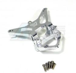 Team Losi Micro T Aluminum Rear Shock Tower With Screws Set Silver by GPM Racing