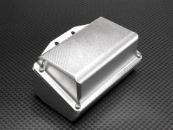 Team Losi XXX-NT Aluminum Battery Box - 1 pc Silver by GPM Racing