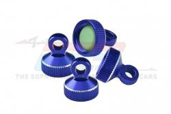 GPM Racing Traxxas Slash 4X4 Aluminium 6061-T6 Damper Top Cap For GPM And Original Shock Absorbers Blue