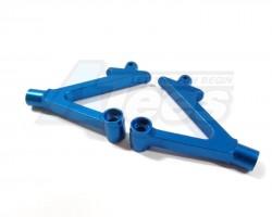 Team Associated RC10B4 Aluminum Rear Wing Mount 1 Pair Blue by GPM Racing