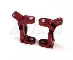 Team Associated RC18B Aluminum Front C-Hub Set -1 Pair Red by GPM Racing