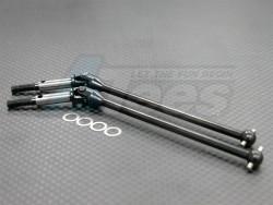 HPI Nitro MT 2 Steel Rear Universal Swing Shaft (87mm) Black by GPM Racing