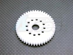 Team Associated Monster GT Delrin Main Gear (46T) White by GPM Racing