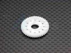 Kyosho Mini-Z MR-02 Delrin Differential Pulley (42t) For 1/16 Ball - 1 Piece White by GPM Racing