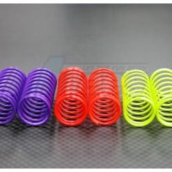 Miscellaneous All  Flu Colour Damper Spring Set - 40mm - 3prs by GPM Racing