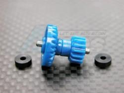 XMods Evolution Truck Mixed Material Front 3rd Gear Unit With Shims - 1 Piece Set Blue by GPM Racing