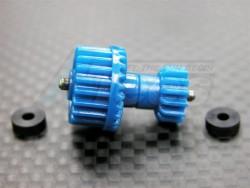 XMods Evolution Truck Mixed Material Rear 3rd Gear Unit With Shims - 1 Piece Set Blue by GPM Racing