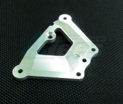 Team Losi 8IGHT Aluminum Front Main Chassis Brace - 1set Silver by GPM Racing