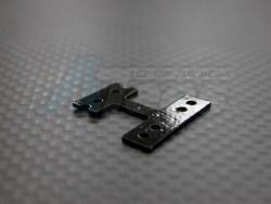 Kyosho Mini-Z MR-02 Fiber H-bar (Thick:0.8mm, Wide:3mm) -1 Piece (without Corrugated Design) Black by GPM Racing