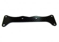 Tamiya F201 Graphite Front Stabilizer Plate Black by GPM Racing