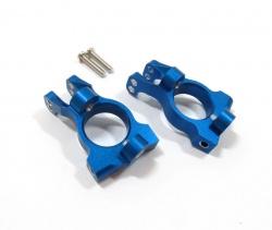 HPI Hellfire Aluminum Front C-hub With Screws - 1 Pair Set Blue by GPM Racing