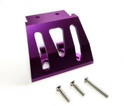 HPI Hellfire Aluminum Front Or Rear Skid Plate With Screws - 1set Purple by GPM Racing