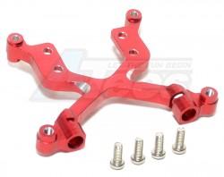 HPI Minizilla Aluminum Front Damper Plate With Screws - 1 Piece Set Red by GPM Racing
