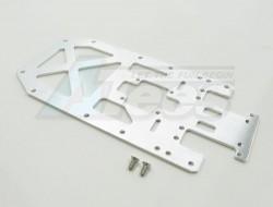 Team Losi Mini LST Aluminum Sub-Chassis With Screws Set Silver by GPM Racing