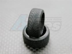 Kyosho Mini-Z MR-02 Rubber Front Radial Tires Shape-d(for Ori) 15 Degree - 1 Pair by GPM Racing
