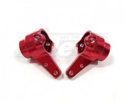 Team Associated RC8 Aluminum Front Knuckle Arm - 1 Pair Red by GPM Racing