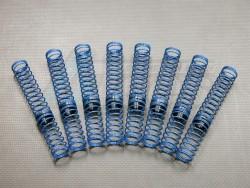 HPI Savage 21 Connector + 1.2MM Damper Spring (113MM) - 4 Pairs Blue by GPM Racing