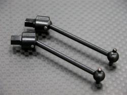 Anderson Racing MRX4 Steel Front Or Rear Universal Swing Shaft (40mm Cvd Design) - 1 Pair (only Use With GPM Optional Mrx4041f/r Or Smrx4041f/r) Black by GPM Racing