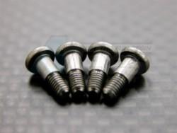 Team Losi Mini LST Titanium Completed King Pin - 4pcs Set by GPM Racing