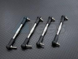 Team Losi Mini LST Titanium Completed Tie Rod With Ball Screws - 2 Pairs Set by GPM Racing
