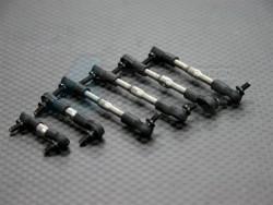 Anderson Racing MRX4 Titanium Completed Steering Tie Rod With Ball Screws (black Ball Link) - 6pcs Set by GPM Racing