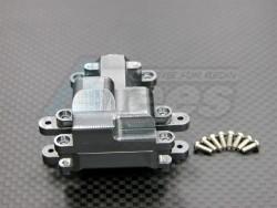 Kyosho Mini-Z Overland Aluminum Front Gear Box - 1 pc Silver by GPM Racing