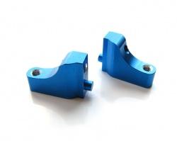 Team Losi XXX-S Aluminum Servo Mount Set - 2 Pcs Blue by GPM Racing